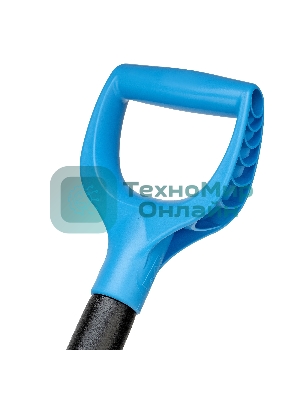 Лопата штыковая Palisad LUXE 210х270х1350 мм, ребра жесткости, деревянный черенок, с рукояткой