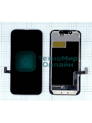 Дисплей (модуль) для Apple iPhone 13 mini в сборе с тачскрином (OLED), черный