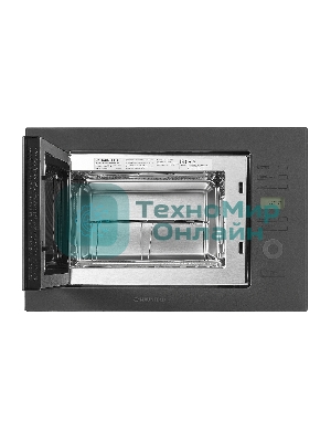 Микроволновая печь встраиваемая Maunfeld MBMO.25.7GG серый, 25 л, 900 Вт, переключатели - сенсор