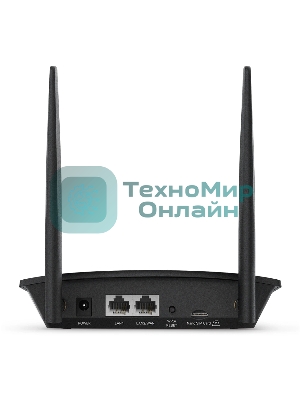 Роутер беспроводной TP-Link TL-MR100 N300 10/100BASE-TX/4G(3G) cat.4 черный
