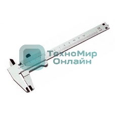 Штангенциркуль Matrix 250 мм цена деления0.02 мм металлический с глубиномером