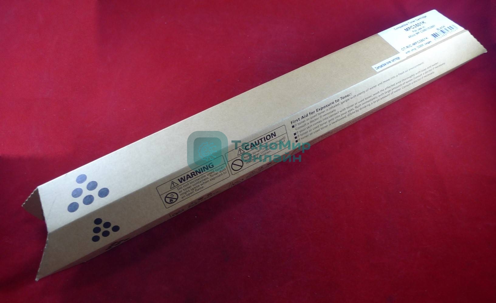 Картридж лазерный Ricoh Aficio MP C3001/C3501 черный, type MPC3501E (туба, 460г) JPN