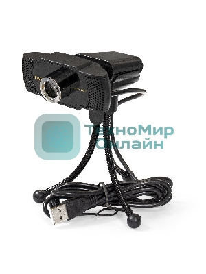 Веб-камера ExeGate BusinessPro C922 FullHD 1920x1080, 30 кадр/с, USB Type-A, микрофон (шумоподавление), универсальное крепление, штатив в комплекте
