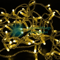 Гирлянда Neon-night Нить 10м, постоянное свечение, прозрачный ПВХ, 24В, желтый