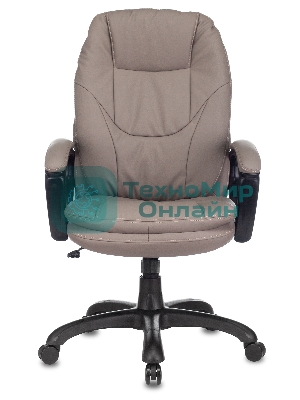 Кресло Бюрократ CH-868N серый, экокожа