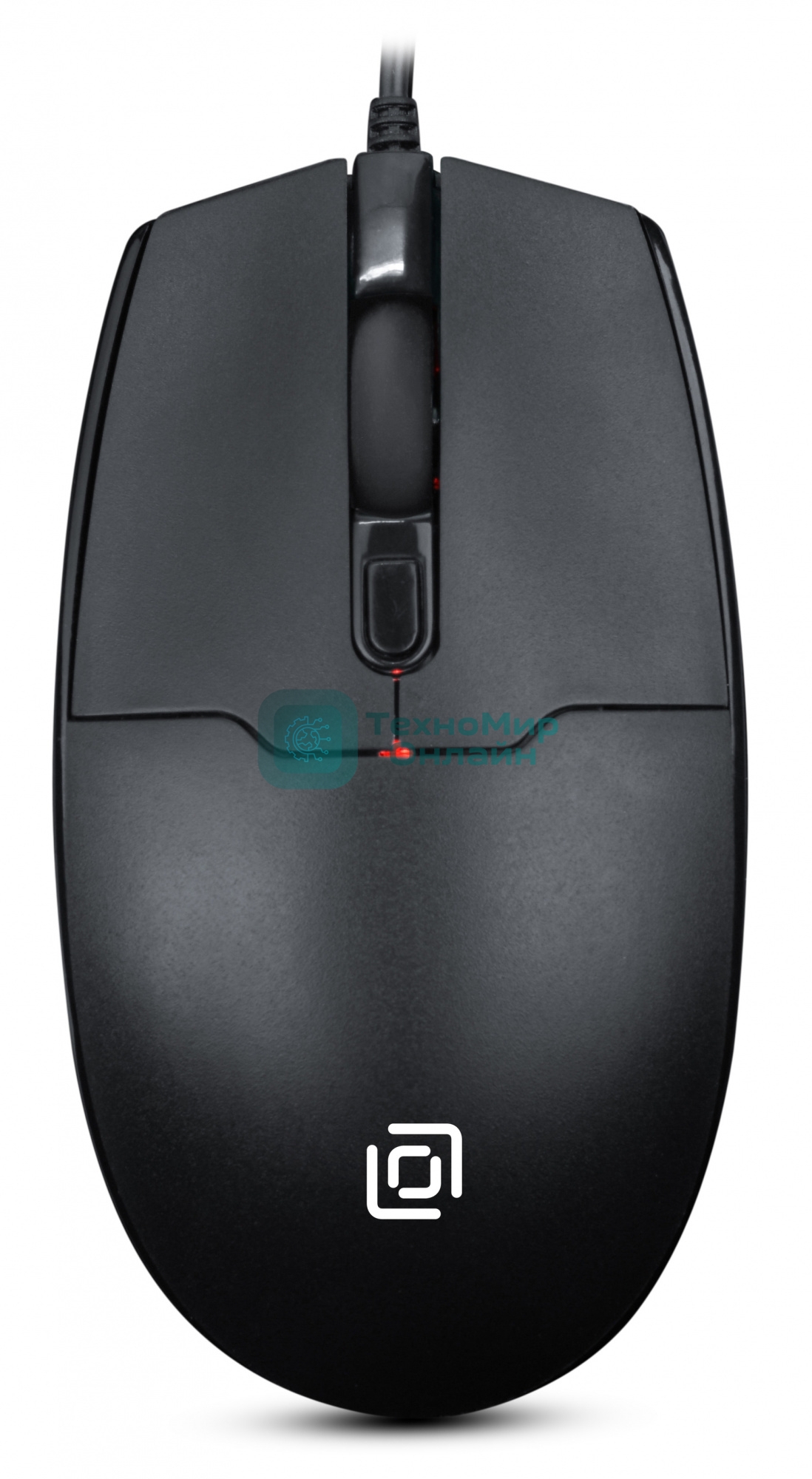 Мышь проводная Oklick 147M V2 черный, 2000 dpi, USB, кнопки - 4