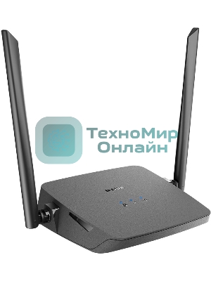 Роутер беспроводной D-Link DIR-615/Z1A 10/100BASE-TX