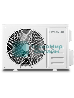 Кондиционер сплит-система Hyundai HAC-12/T-PRO 12000 BTU, 23 м², 22/41 дБ, охлаждение, обогрев, осушение, белый