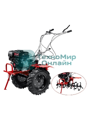 Мотоблок ЗУБР, 9 л.с., бензиновый с ВОМ