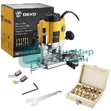 Фрезер Deko DKR1600E 1600Вт 30000об/мин макс.ход:52мм