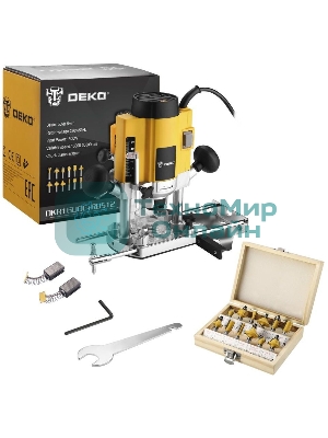 Фрезер Deko DKR1600E 1600Вт 30000об/мин макс.ход:52мм