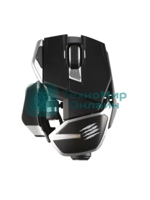 Мышь беспроводная/проводная Mad Catz R.A.T. DWS черный, 16000 dpi, радиоканал, Bluetooth, USB, кнопки - 14