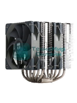 Кулер для процессора Thermalright Peerless Assassin 120 (4-pin PWM, 157mm, Ni/CU, 6x6mm, 2x120мм, 66.17CFM, 25.6dBA, 1500RPM, S: 1700, 1200, 115X, AM5, AM4)