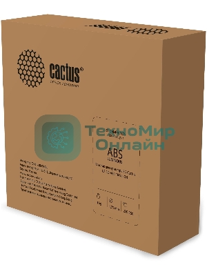 Пластик для принтера 3D Cactus CS-3D-ABS-1KG-L-GN ABS LUMINOUS d1.75мм 1кг 1цв.