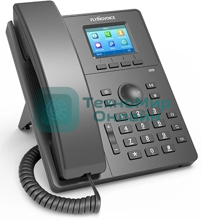Телефон IP Flyingvoice P11 серый (упак.:1шт)