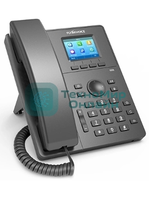 Телефон IP Flyingvoice P11 серый (упак.:1шт)