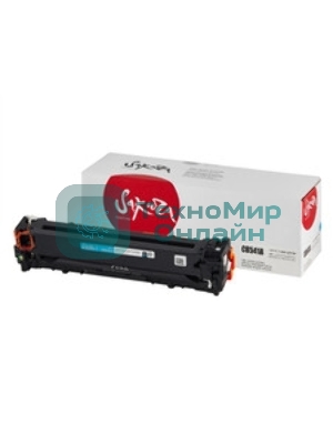 Картридж лазерный Sakura CB541A для HP Color LJ CM1312MFP/CP1215/CP1515/CP1518, синий, 1500 к.