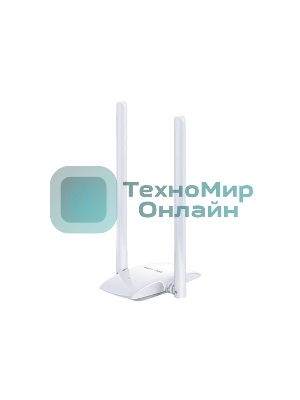 Сетевой адаптер WiFi Mercusys MW300UH USB 2.0 (ант.внеш.несъем.) 2ант.