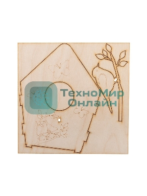 Доска для выжигания Rexant, Кормушка для птиц, 3D модель, 1 шт., пакет