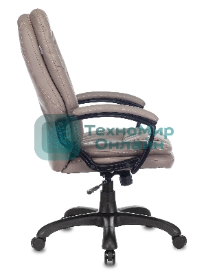 Кресло Бюрократ CH-868N серый, экокожа