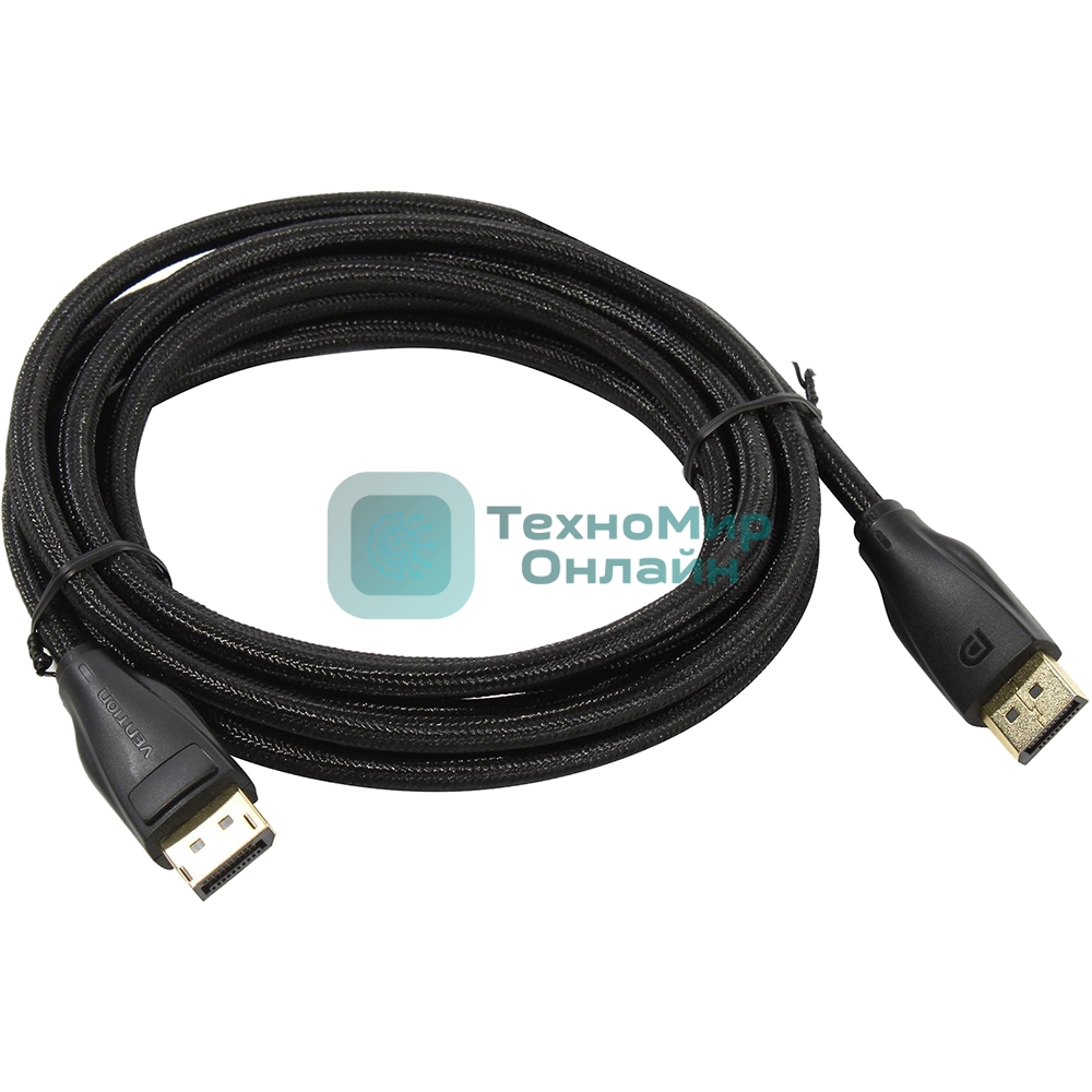 Кабель Vention DisplayPort v1.4 20M/20M - 3 м