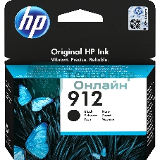 Картридж струйный HP 912 3YL80AE черный (300 стр.) для HP DJ IA OfficeJet 801x/802x