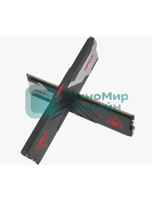 Оперативная память Patriot Viper Venom, DDR5, 64GB (2x32GB), 5600MHz, CL40, DIMM, с радиаторами, черный