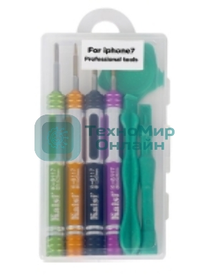 Набор инструментов 7 в 1 для разборки телефонов и планшетов Kaisi K-8117