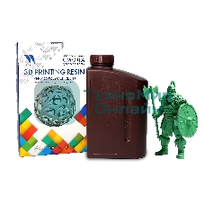 Фотополимерная смола NVPrint Standard Resin Green для 3D печати; 1 кг/бут