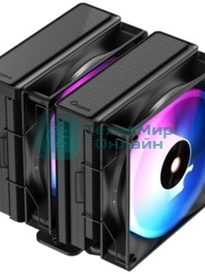 Кулер Ocypus Delta A62 BK ARGb черный 120мм алюминий+медь 2000rpm 29db 4-pin 260W 156мм