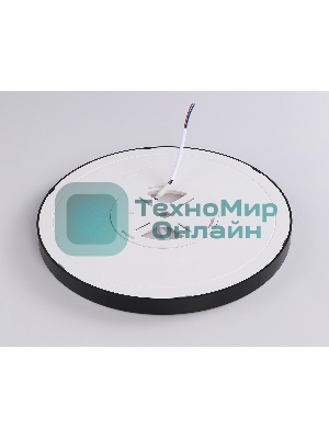 Светильник светодиодный ультратонкий Ambrella light FZ1906 BK черный IP54 26W 3000K-6500K CCT-переключатель D370*25 (Без ПДУ)