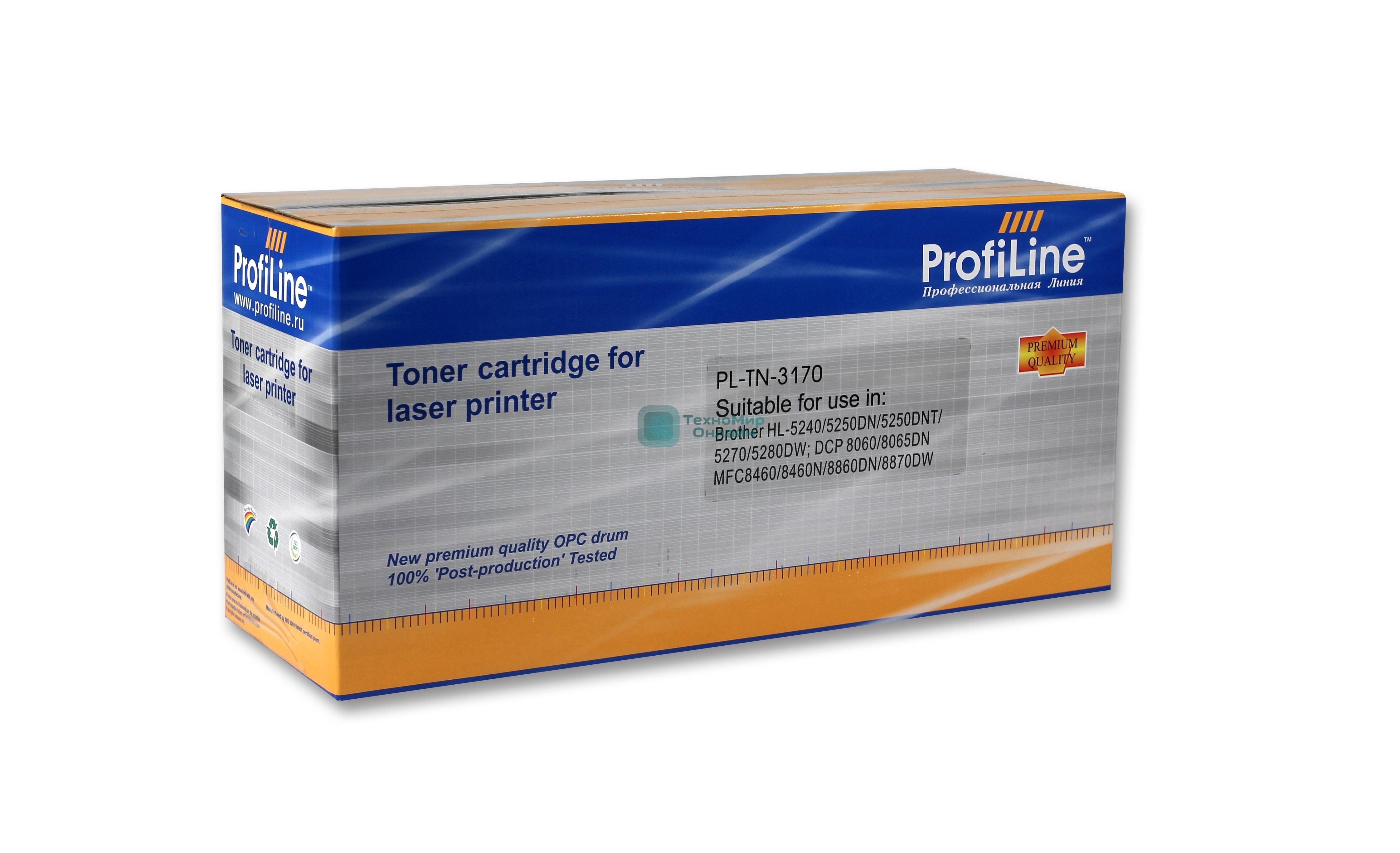 Картридж лазерный ProfiLine PL-TN-3170 для принтеров Brother HL-5240/5250DN/5250DNT/5270/5280DW/MFC 8460/8460N/8860DN/8870DW/DCP 8060/8065DN/Lenovo LJ3500/3550/7750/3600/3650 7000 копий