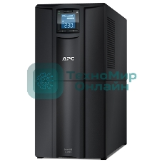 Источник бесперебойного питания APC Smart-UPS C SMC3000I 2100Вт 3000ВА черный