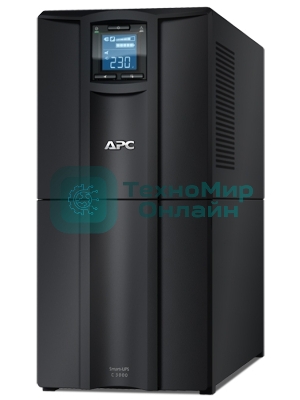 Источник бесперебойного питания APC Smart-UPS C SMC3000I 2100Вт 3000ВА черный