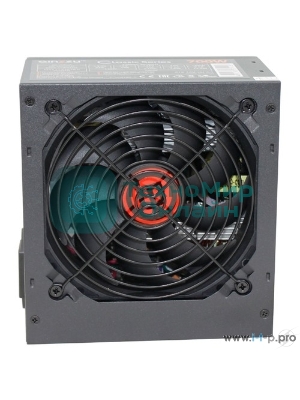 Блок питания Ginzzu CB700 12CM черный,24+4p,2 PCI-E(6+2), 6*SATA, 3*IDE,оплетка MB, кабель питания