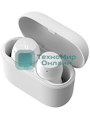 Наушники TWS Edifier X3 белый, внутриканальные, Bluetooth, до 6 ч