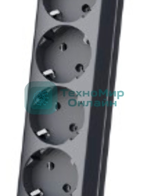 Сетевой фильтр Surge protector Pilot S Max (5 euros + 1GP), 15A/3.5kVA, automatic, 5 m, graphite