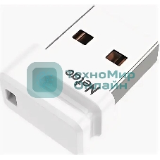 Флешка USB Netac U116 (NT03U116N-016G-20WH), 16Gb, USB 2.0, R/W 70/30, белый