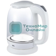 Чайник электрический BQ KT1830G, 2200Вт, 1.7л, белый
