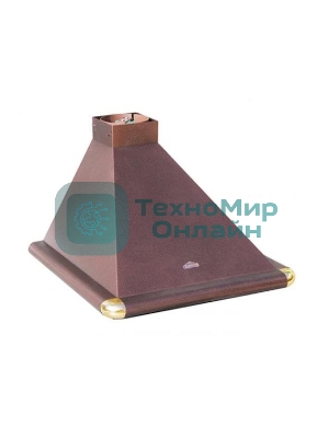 Вытяжка каминная Elikor Сатурн 50П-180-В1Л медный/золотистый, 50 см, 180 куб. м/ч, 48 дБ