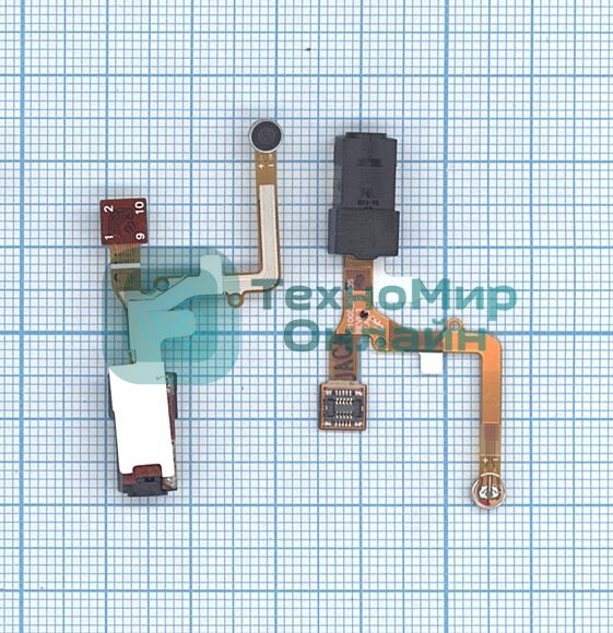 Шлейф аудио разъема для планшета Samsung P1000