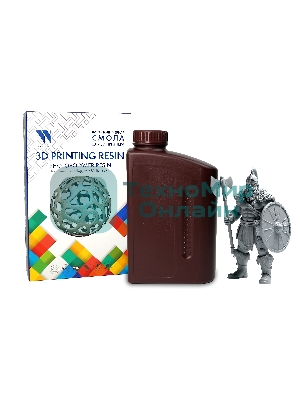 Фотополимерная смола NVPrint Standard Resin Grey для 3D печати; 1 кг/бут