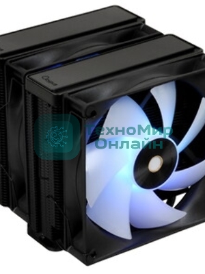 Кулер Ocypus Delta A62 BK ARGb черный 120мм алюминий+медь 2000rpm 29db 4-pin 260W 156мм