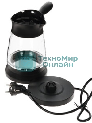 Электрическая турка Centek CT-1096 черный, 0.5 л, 480 Вт.