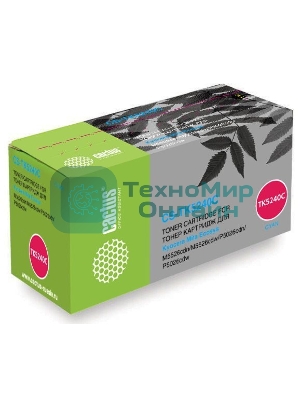 Картридж лазерный Cactus CS-TK5240C голубой (3000 стр.) для Kyocera Ecosys M5526cdn/M5526cdw/P5026cdn/P5026cdw