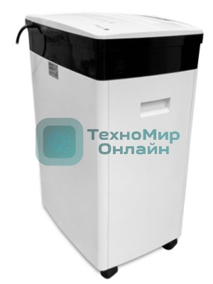 Шредер ГЕЛЕОС УМ28-5, DIN P-5 (5 ур-нь секр.), 28 литров, фрагмент 1,9х12мм, 13-14 лист (70г/м2), CD/пл.карты/скрепки/скобы,