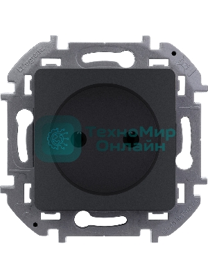Розетка 2К 16А 250 В антрацит