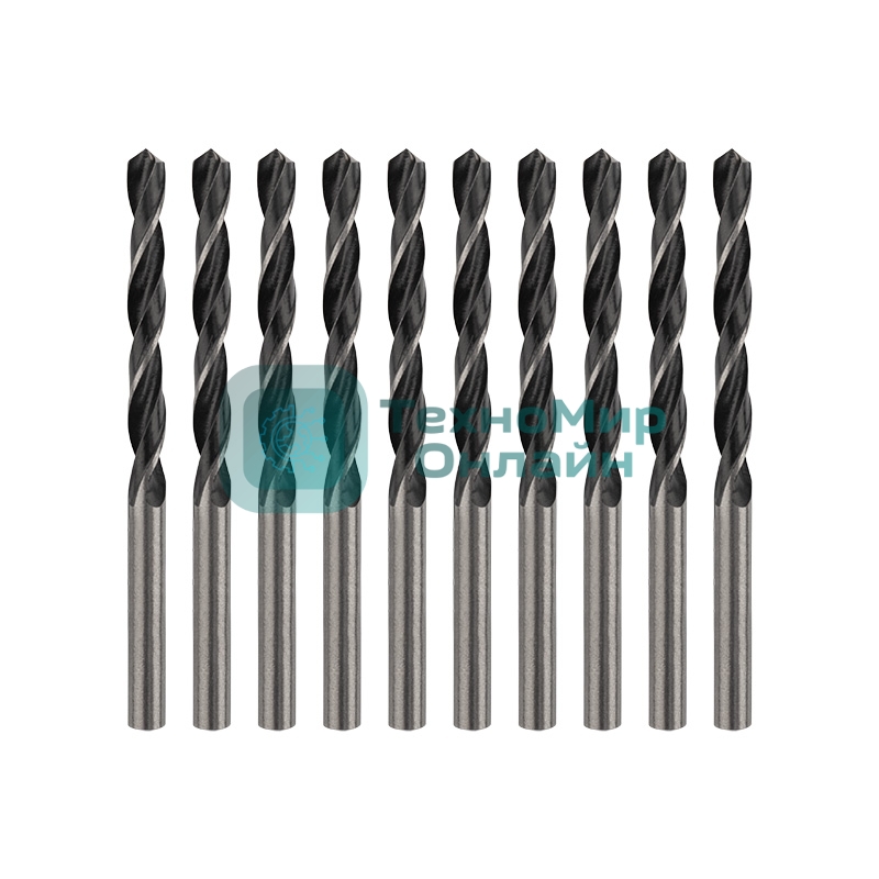 Сверло по металлу Kranz 2,0 мм HSS (10 шт. в упаковке) DIN 338