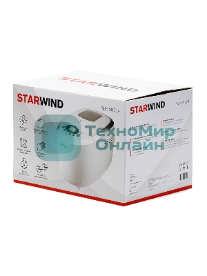Хлебопечка Starwind SBMM1224 850 Вт, белый