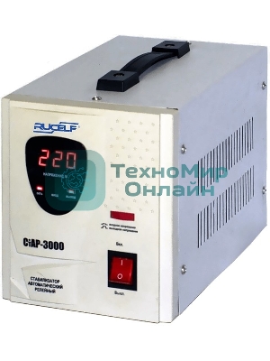 Стабилизатор напряжения Rucelf СтАР-500 0.5кВА однофазный белый